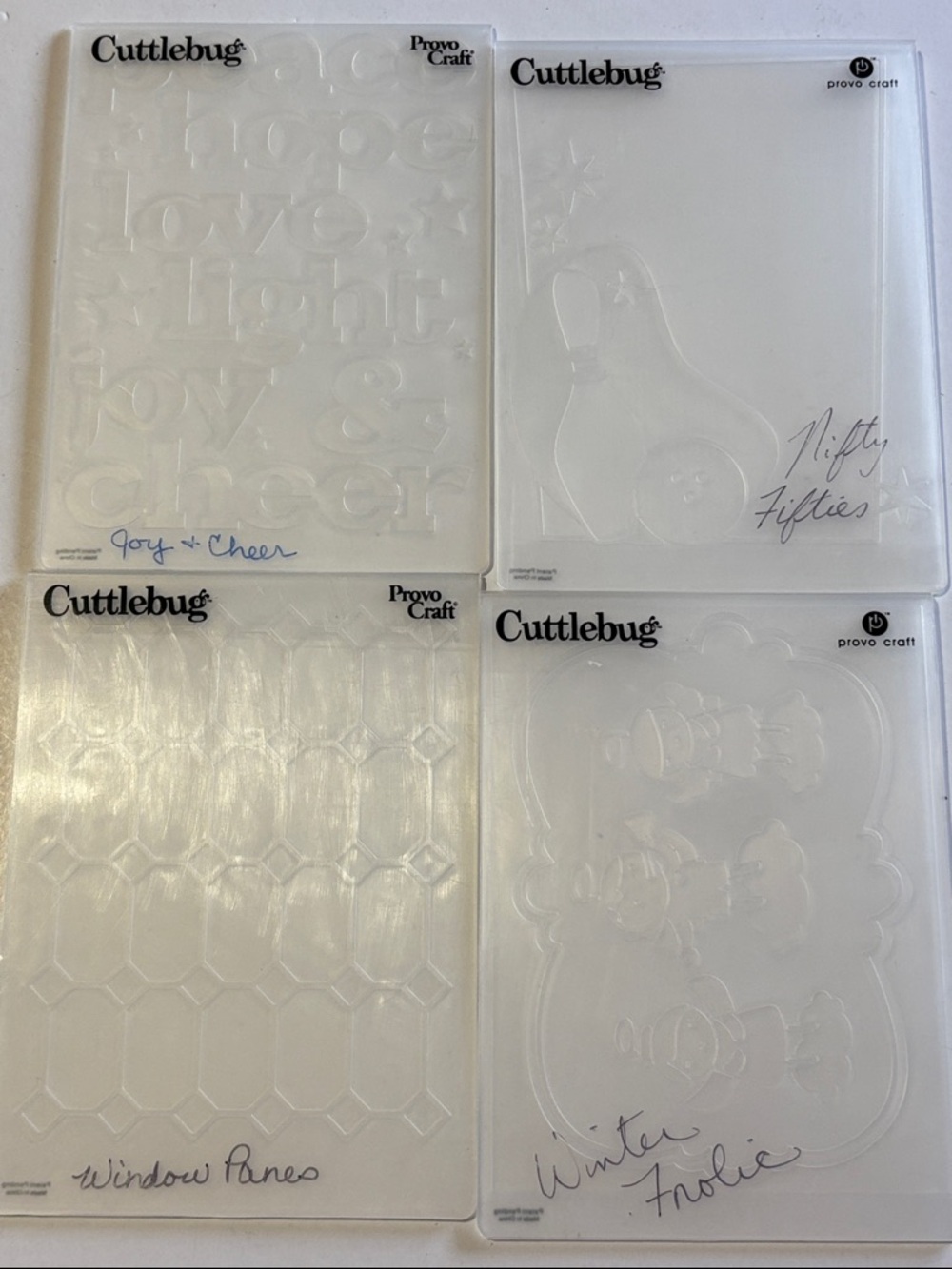 Cuttlebug Embossing Folders - Clear Set - Picture 6 of 16